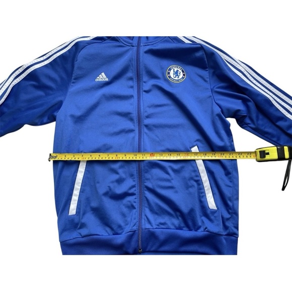 Chelsea FC 2011/2012 Adidas Training Track Top Jacket Full Zip Size Mens L - Picture 11 of 12